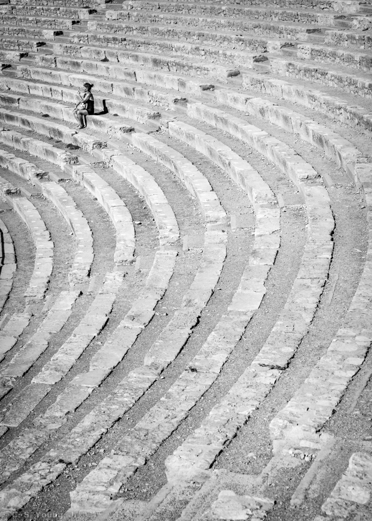 Teatro Antico di Taormina Seating Composition